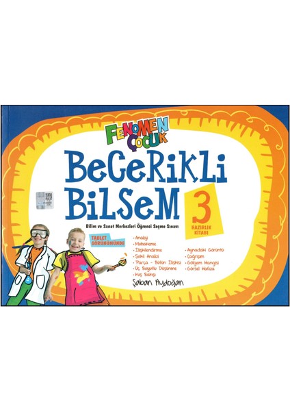 Fenomen Ç. 3. Sınıf Becerikli Bilsem Hazırlık Kitabı