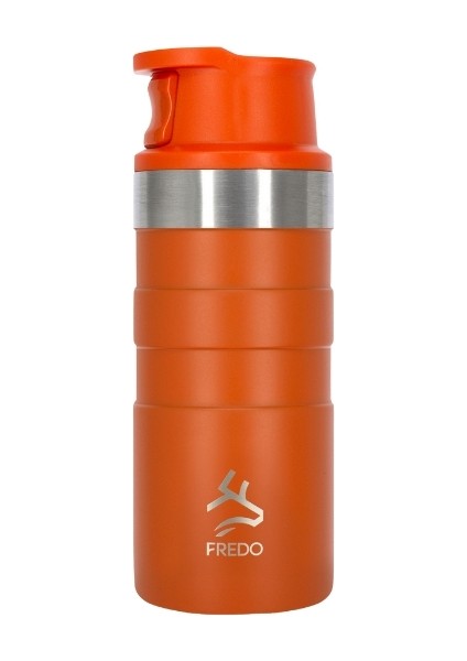 Comfort Therm Paslanmaz Çelik Turuncu Termos Bardak, Mug 350ML