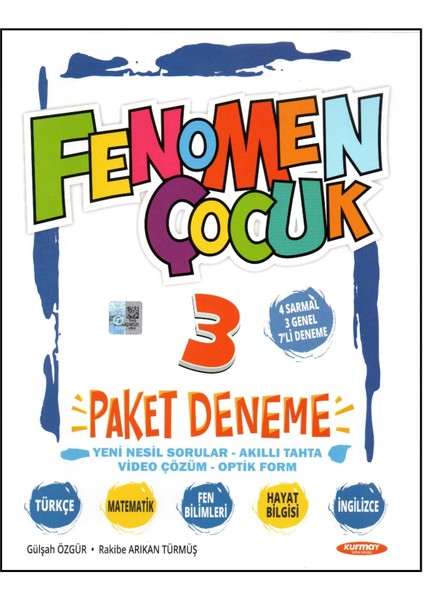 Fenomen Ç. 3. Sınıf Paket Deneme