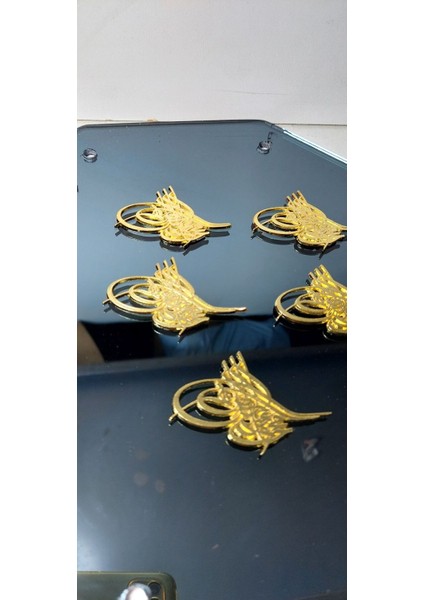 Gümüş ve Altın Karışık Osmanlı Motifleri, 20 Adet Paket