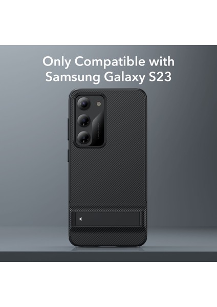 Samsung S23 Kickstand Silikon Kılıf Siyah fiyatları
