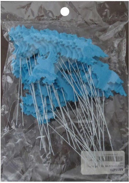 Mavi Keçe Kuşlar, 50 Adet, En:5cm, Boy:3,5cm, Hobi ve Dekorasyon Için Uygun fiyatları