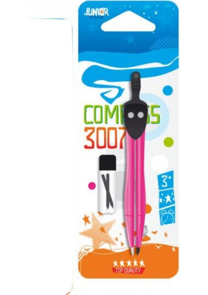 Junior Yedek Uçlu Metal Pergel Blisterlı (130937)