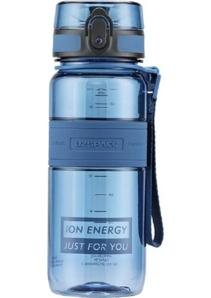 650 ml Tritan Matara Clıptoria Mavi, Sağlıklı ve Hafif Sıvı Taşıma Kabı