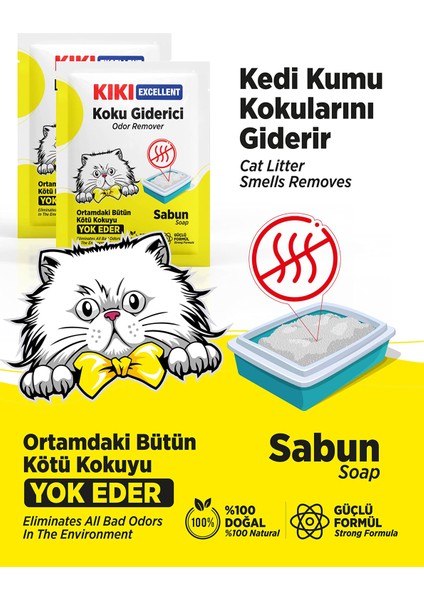 - Kedi Kumu Koku Giderici - 3AD * 25GR / Sabun Kokulu fiyatları