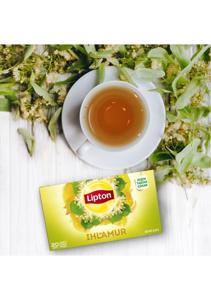 Bitki Çayı Bardak Ihlamur 20 Li x 12 Adet