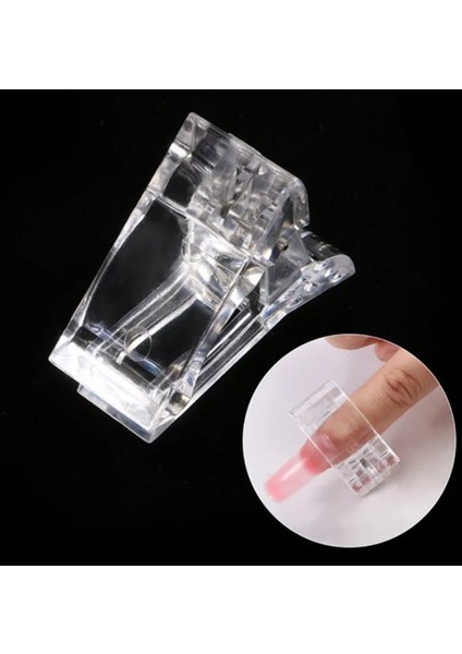 Poly Jel Klipsi-Mandal (1 Adet)