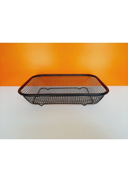 Sebze Meyve Yıkamak Için Paslanmaz Çelik Süzgeç 22cm X 30cm Meyve Sunum Ikram Tepsisi indirimleri