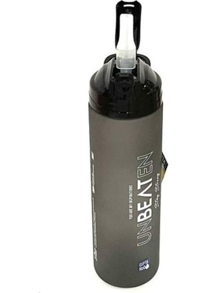 Mor Unbeaten 600 ml Şık ve Dayanıklı Paslanmaz Çelik Matara