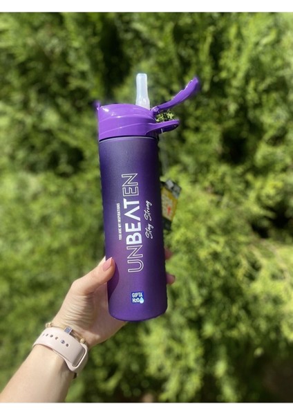 Mor 600 ml Pipetli Dayanıklı Su Şişesi, Şık ve Pratik Tasarım fiyatları