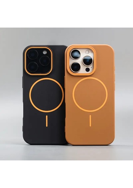 Iphone 16 Pro Max Lansman Mağsafe Kılıf Içi Süet Dışı Silikon fırsatları