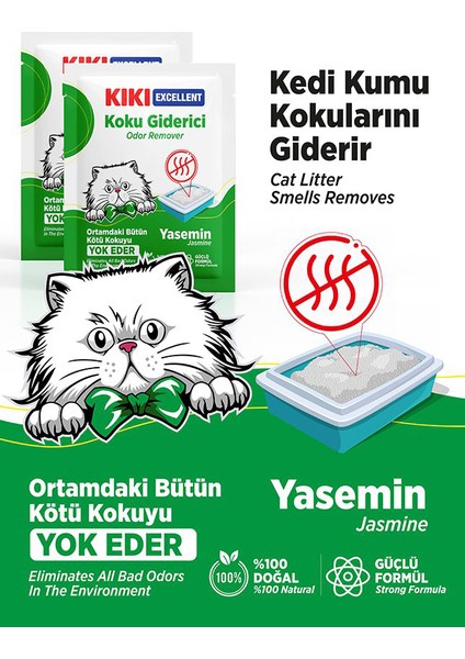 - Kedi Kumu Koku Giderici - 3AD * 25GR / Yasemin Kokulu fiyatları