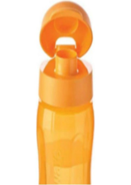 Turuncu Eco Slim Şişe, Sağlıklı ve Şık Tasarım, Hafif ve Pratik Kullanım