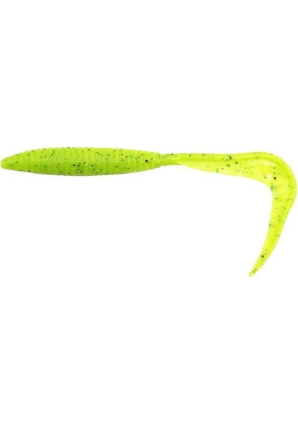 Discovery 9cm Silikon Balık Yem 2.2gr Yeşil Simli 6ADT