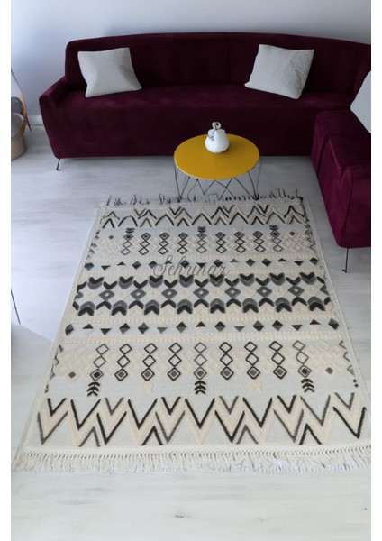 Sisal Halısı Dekor Salon Halısı Yıkanabilir Halı Salon Aksesuarları Dokuma Halı Kaymaz Taban Lüks