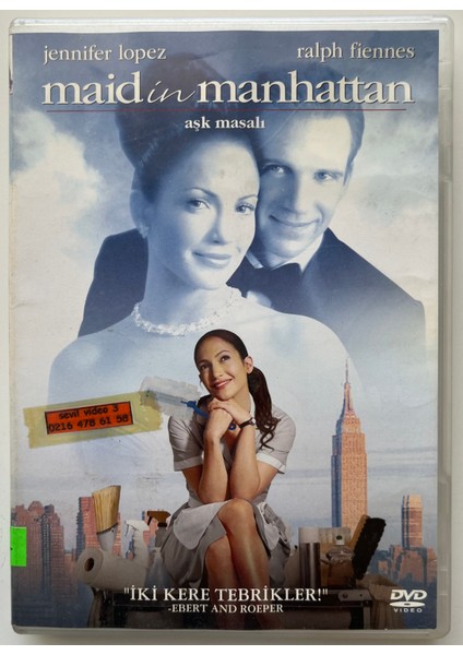 Aşk Masalı Maid In Manhattan DVD (Orijinal Dönem Baskı Dvd)