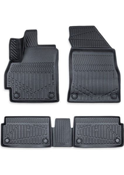 Chery Omoda 5 2022 Sonrası Myk 3D Premium Havuzlu Oto Paspas ve 3D Bagaj Havuzu