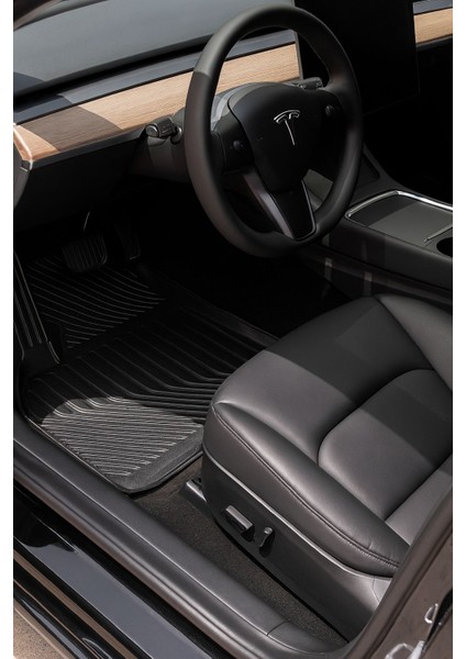 Tesla Model Y Juniper 2025+ Uyumlu 3D Oto Paspas Havuzlu - Model Y Juniper fırsatları