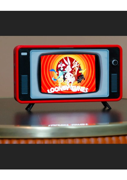 Retro Tv Tarzı Telefon Standı/telefon Tutucu/masa Üstü Mini Tv 5inc ve Aşağısı Telefonlar Içi fiyatları