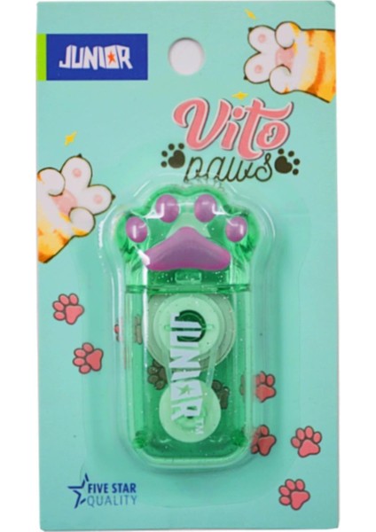 Junior Vito Paws Pati Şekilli Şerit Silici 6 M (130881) fırsatları