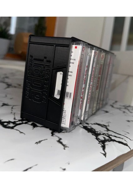 10 Lu Kaset Saklama Rafı Kasetlik