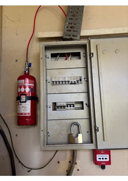 2kg GAZLI Otomatik Söndürme Sistemi 4 Yıl Garantili