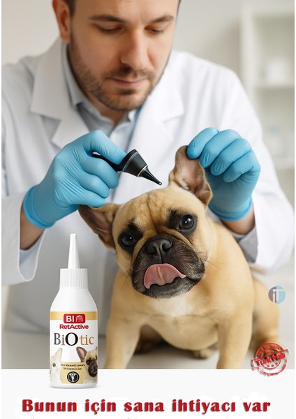 - Kedi ve Köpekler Için Biotic Kulak Temizleme Losyonu - 100 ml fiyatları