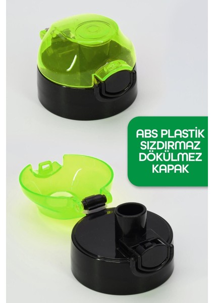 Geniş Ağız Tritan Su Şişesi 800 ml Sarı Spor Matarası indirimleri