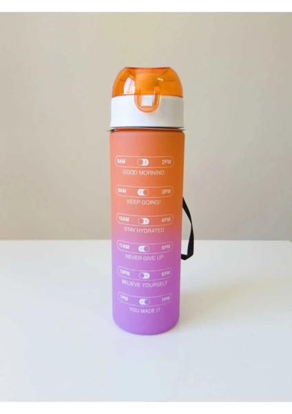 Canlandırıcı ve Şık 500 ml Renkli Su Matarası, Sağlıklı Yaşam Için Ideal Seçim