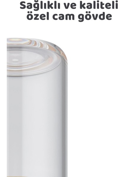 400ML Yeşil Silikon Gövdeli Şık Cam Matara, Kapaklı, Rahat Içim fırsatları