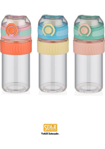 400ML Yeşil Silikon Gövdeli Şık Cam Matara, Kapaklı, Rahat Içim indirimleri