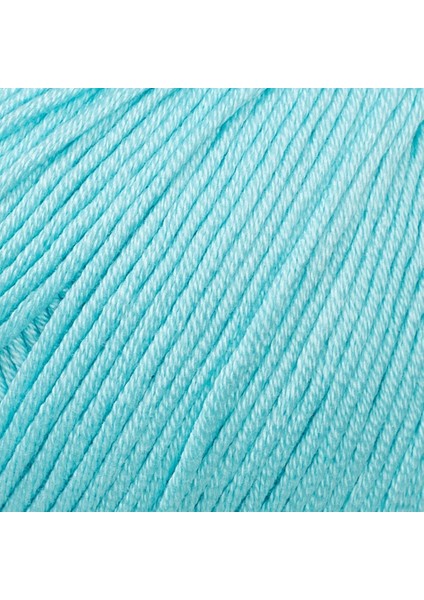 Mercerized Cotton Açık Mavi El Örgü İpi - 123 - 33589 fiyatları