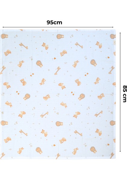 Müslin Bebek Battaniyesi, Yenidoğan, Bebek Örtüsü, Organik, Pamuklu, Pamuk, Hipoalerjenik, Desenli Müslin, Beyaz, 4 Mevsim, Nefes Alabilen, Taşınabilir, Hediyelik, Kupu&kupu modelleri