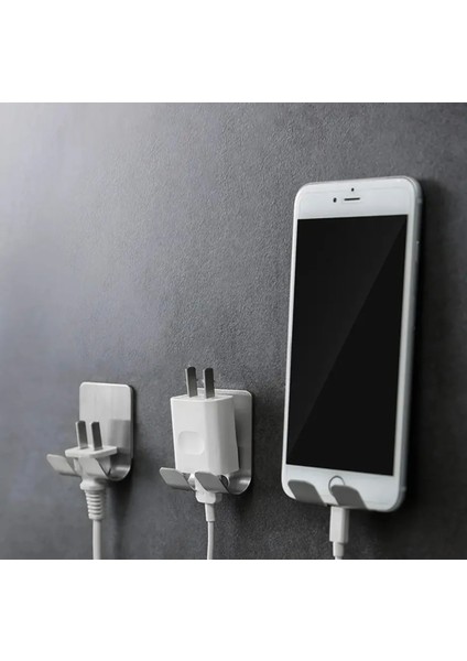 Mutfak Banyo Askılık Anahtarlık Askılık Kapı Antre Hol Askılık Paslanmaz Çelik 6cm x 4,5cm