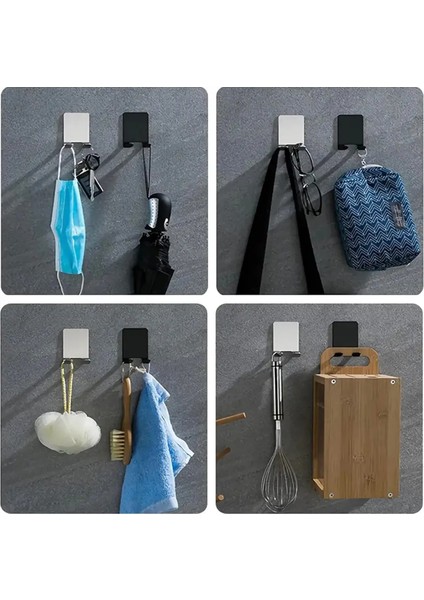 Mutfak Banyo Askılık Anahtarlık Askılık Kapı Antre Hol Askılık Paslanmaz Çelik 6cm x 4,5cm modelleri