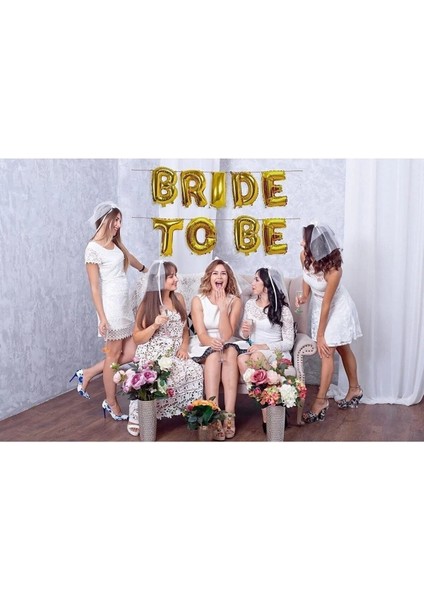 Bekarlığa Veda Balon Seti, Altın Renkli Folyo Balonlar, Kutlama Için Büyük Set modelleri