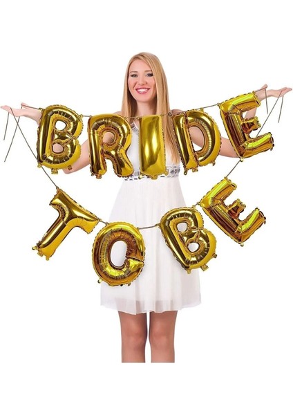 Bekarlığa Veda Balon Seti, Altın Renkli Folyo Balonlar, Kutlama Için Büyük Set indirimleri