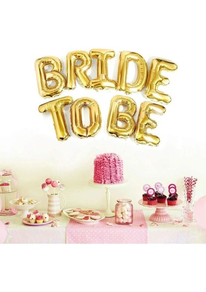 Bekarlığa Veda Balon Seti, Altın Renkli Folyo Balonlar, Kutlama Için Büyük Set