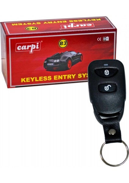 Açma Kapama 12V Siyah Kumandalı 2 Tuşlu Sinyal Çıkışlı BR4602611
