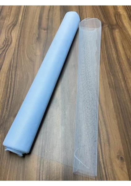 Bebek Mavi Yeşil Tül Süs Kapı Süsü, 70CM x 27M, Şık ve Renkli Dekorasyon. modelleri