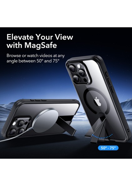 Iphone 15 Pro Max Halolock Magsafe Boost Flickstand Kılıf