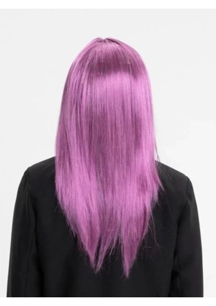 Pembe Düz Kesim Peruk, Renkli ve Şık, Havalı ve Rahat Kullanım fiyatları