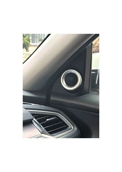 Honda Civic Fc5-Fk7 2016-2020 Hoparlör Halkası 2 Parça Gri Renk modelleri