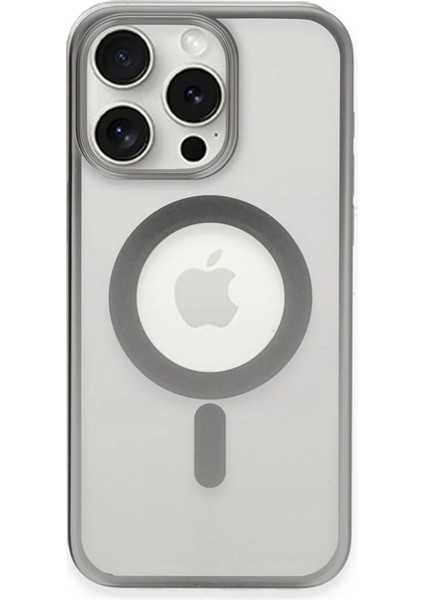 Bfs iPhone 15 Pro Max Kılıf Erozi Magsafe Kapak - Gümüş fiyatları