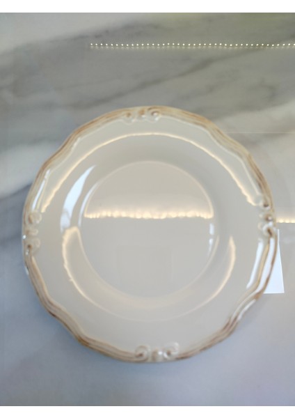 Ekru Pasta Tabağı 20CM fiyatları