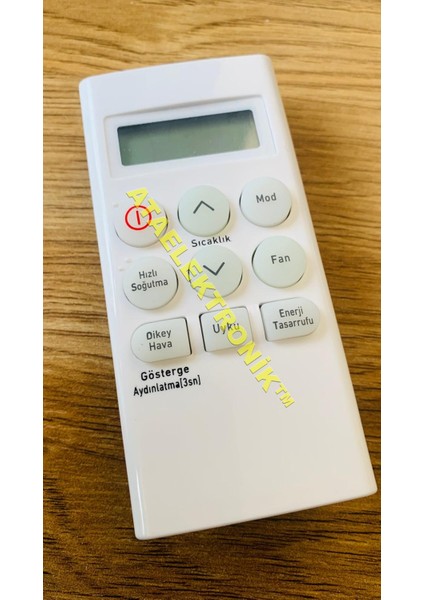 Altus 5401460399 Inverter Klima Kumandası Beko Lg Arçelik Demirdöküm Kion Uyumlu