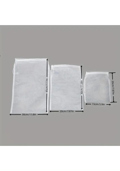 Home Ultra Ince Torba Süzgeç, Ekstra Küçük Boy, Süt, Meyve, Kahve Süzgeci, 15X20CM, 1 Adet fiyatları