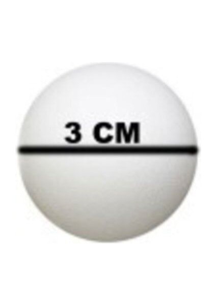 3 cm Köpük Strafor Top 20 Adet (3 Paket) modelleri