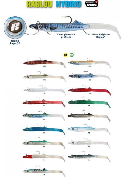 Raglou Hybrid Silikon Balık