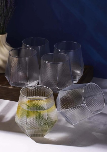 Harvey Cam Bardak Seti - Meşrubat Bardağı Takımı 320ML